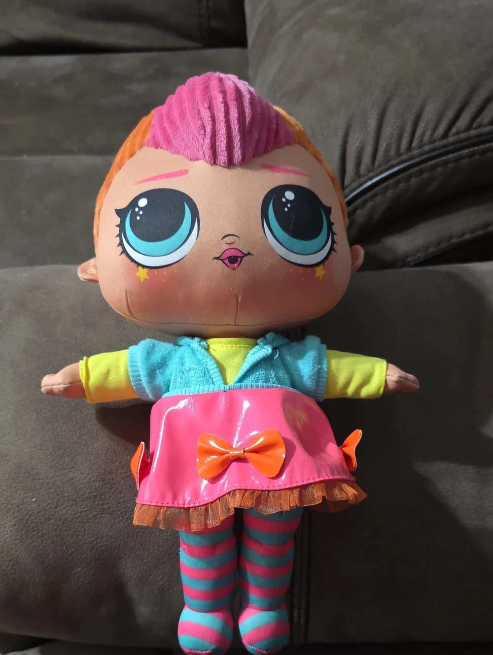 LOL Neon QT Huggable Plush Stuffed Doll 16 Inch